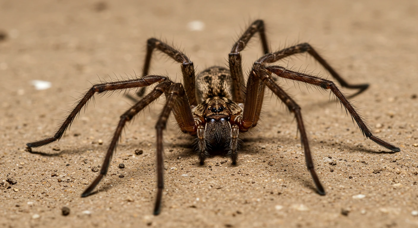 Características da aranha gigante doméstica