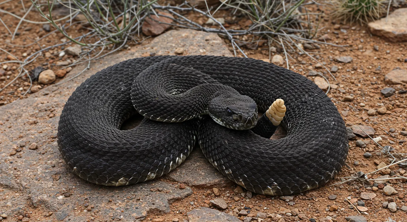 Características Da Cascavel Negra Do Arizona