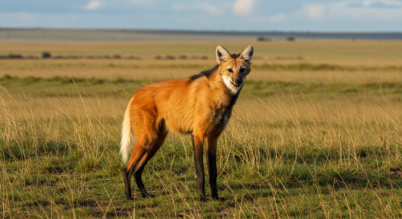 Lobo-guará na Região Pampa Lobo-guará na Região Pampa