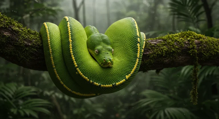 PIton Verde Arborícola (Morelia Viridis)