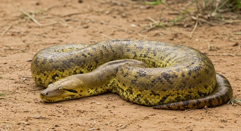 Sucuri-amarela (eunectes Notaeus)
