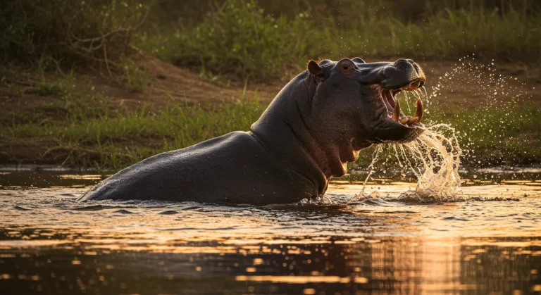 Hipopótamos Africanos: Curiosidades Sobre Os Gigantes Dos Rios.