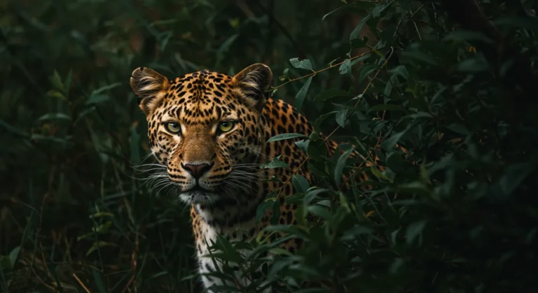 Leopardo Africano: Mestre da Camuflagem e da Paciência Extrema.