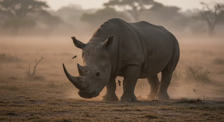 Rinocerontes: Hábitos Curiosos que Poucos Conhecem na África.