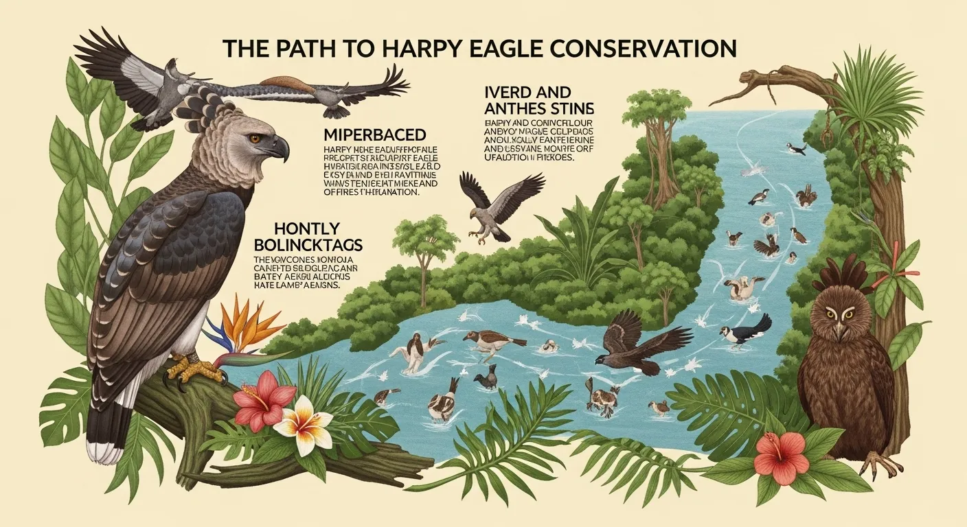 O Caminho Para a Conservação Da Harpia.